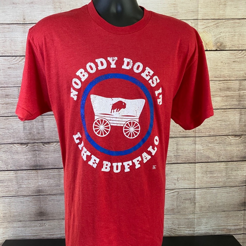 Nobody Does It Like Buffalo Stage Coach Tee Shirt